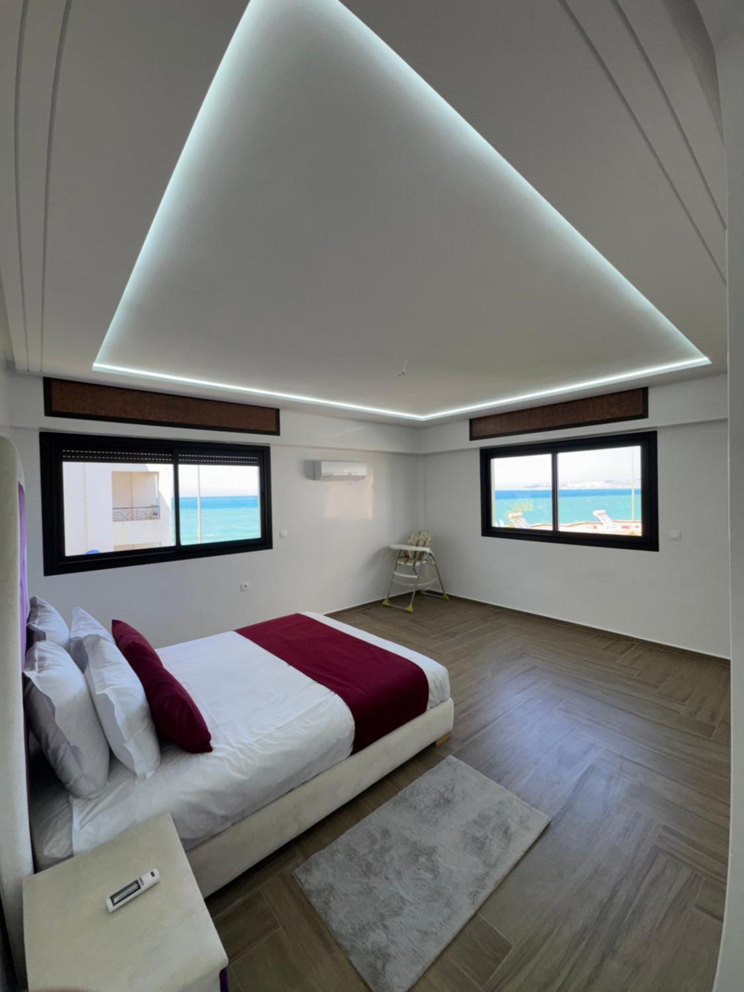 appartement 69 vue sur mer 3 chambre Tanger Extérieur photo
